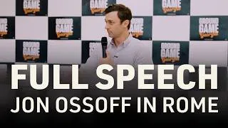 Thumbnail: Full Speech | Jon Ossoff in Rome, GA | 07.17.2026