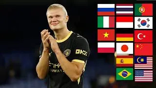Thumbnail: Erling Haaland in Different Languages