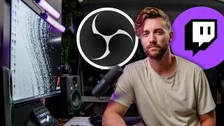 Thumbnail: Set Up A PRO Twitch Stream in 20 minutes -- OBS Tutorial