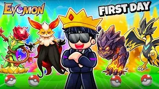 Thumbnail: I Played Evomon Roblox For The First Time 😱 | My First Day In Evomon!
