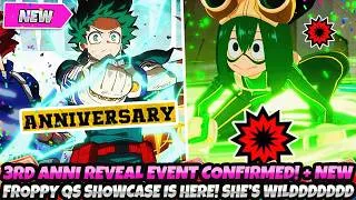 Thumbnail: *LET'S GOOOO!* 3RD ANNI REVEAL EVENT CONFIRMED! + New Froppy QS Official Gameplay (Ultra Rumble