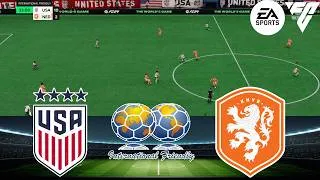 Thumbnail: FC 25 - USA W vs Netherlands W 25/08/2026 - International Friendly - Gameplay PS5