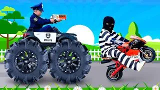 Thumbnail: The Toy Cars Are Missing! Police Senya Starts a Vehicle Rescue Mission