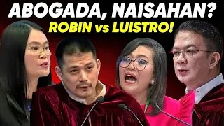 Thumbnail: SARA DUTERTE IMPEACHMENT TRIAL | ROBIN PADILLA NAISAHAN SI ATTY. LUISTRO!