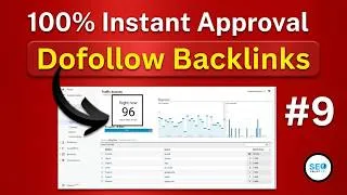 Thumbnail: 100% Instant Approval Dofollow Backlinks | Day-9 | How to get backlinks
