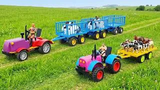 Thumbnail: DIY Mini DC Motor Tractor Build | Homemade Toy Farm Transport