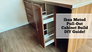 Thumbnail: IKEA METOD Pull-Out Cabinet 60x30cm | Easy Assembly + Custom Front