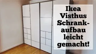 Thumbnail: IKEA VISTHUS Kleiderschrank aufbauen | Schritt-für-Schritt Anleitung