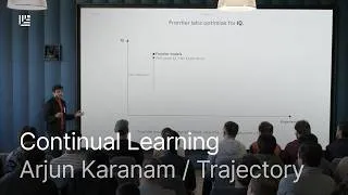 Thumbnail: Continual Learning: How AI Agents Get Better With Every Use | Arjun Karanam, Trajectory