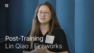 Thumbnail: Post-Training Is How You Keep Your Taste | Fireworks CEO Lin Qiao