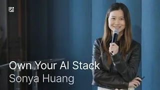 Thumbnail: How Companies Are Building Their Own Intelligence | Sonya Huang, Sequoia Capital