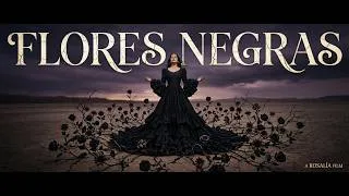 Thumbnail: ROSALÍA – FLORES NEGRAS 🖤🥀|AI Music by Seraph Rhythm ✨