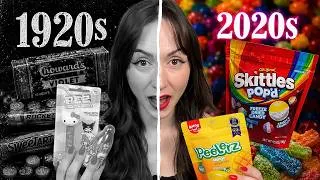 Thumbnail: I Tried 100 YEARS Of CANDY!?
