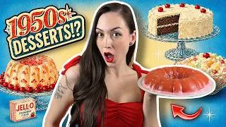 Thumbnail: I Tested WEIRD 1950s Dessert Recipes!?
