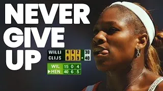 Thumbnail: 12 Times Serena Williams Refused To Lose After Facing Match Points | SERENA WILLIAMS FANS