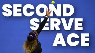 Thumbnail: She Hit Aces - ON HER SECOND SERVE - Second Serve Aces | SERENA WILLIAMS FANS