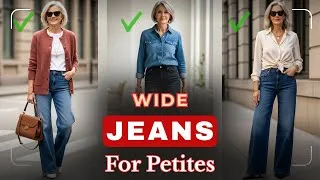 Thumbnail: Petite & Over 50 You're Wearing Wide Leg Jeans Wrong!