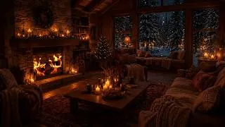 Thumbnail: Cozy Warm Winter Fireplace & Calm Piano | Relaxing Ambience for Sleeping, Studying & Healing