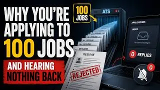 Thumbnail: Why You're Applying to 100 Jobs and Hearing Nothing Back