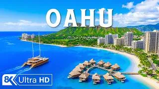 Thumbnail: Oahu 8K Drone Footage 🇺🇸 | Waikiki Beach, North Shore & Hawaii Tropical Paradise 🌴🌊