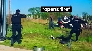 Thumbnail: Roadside Shooting Nearly Ends In Officer Tragedy