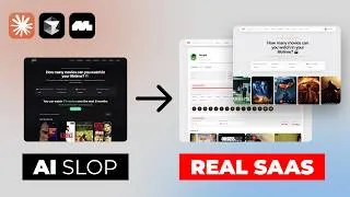 Thumbnail: How to Build SaaS With AI Without Making Slop