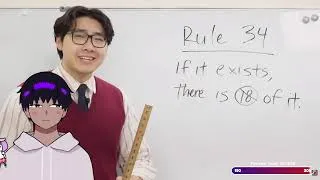 Thumbnail: Taking a class on rule 34 | Reaction