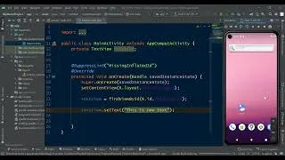 Thumbnail: TextView android studio tutorial - 03