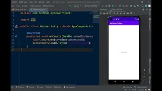 Thumbnail: Android Studio Tutorial 01 - How To Make Hello World App in Android Studio