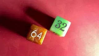Thumbnail: Working on Handmade Backgammon Doubling Cubes