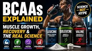 Thumbnail: BCAAs Explained | Muscle Growth, Recovery & What the Science Really Says