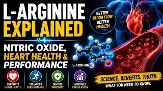 Thumbnail: L-Arginine Explained | Nitric Oxide, Heart Health & Performance