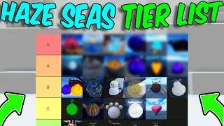 Thumbnail: HAZE SEAS TIER LIST IN ROBLOX! (BEST META FRUITS)