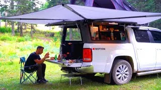 Thumbnail: Solo Camping in my Car for the First time / Overnight in Pop-up Tent