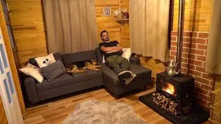 Thumbnail: 365 days Bushcraft Winter Camp with My Dog Snowstorm, Heavy Rain and Wind - Full Video