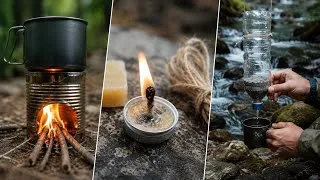 Thumbnail: 🔥 You'll Wish You Knew These Survival Life Hacks Sooner!