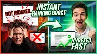 Thumbnail: How to Get Indexed on Google FAST 🔥 (2026 SEO Indexing Tool)
