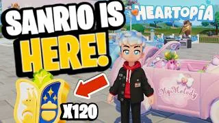 Thumbnail: Sanrio Collab COMPLETE GUIDE [120 Tickets, Cars, Rewards & More] | Heartopia
