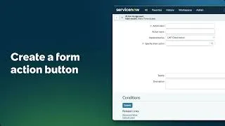 Thumbnail: Create a form action button