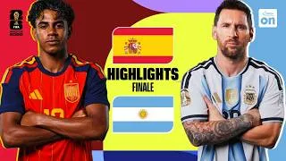 Thumbnail: Spanien vs. Argentinien: HIGHLIGHTS - Weltmeister! Spanien stößt Messi vom Thron | FIFA WM 2026