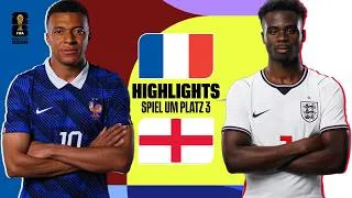 Thumbnail: Frankreich vs. England: HIGHLIGHTS - IRRES 10-Tore-Spektakel im kleinen WM-Finale! | FIFA WM 2026