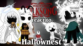 Thumbnail: Silksong characters react to The Hallownest(One-Shot) | Hollow Knight: Silksong | Gacha Life