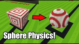 Thumbnail: How I added Spheres to Minecraft Rocket League