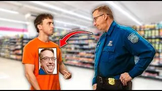 Thumbnail: Putting 100 Strangers Faces on Shirts Prank