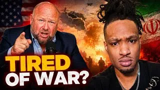 Thumbnail: Alex Jones Iran War BACKFIRING On Midterms Strategy