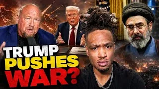 Thumbnail: ALEX JONES ON TRUMP'S DANGEROUS IRAN WAR PUSH!?