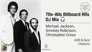 Thumbnail: 70s–80s Billboard Hits DJ Mix 🎧｜Michael Jackson, Smokey Robinson, Christopher Cross｜Setsukin