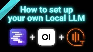 Thumbnail: How to set up a fully Local LLM (no internet required)