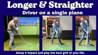 Thumbnail: The Secret to Hitting Longer & Straighter Drives (on a single plane)