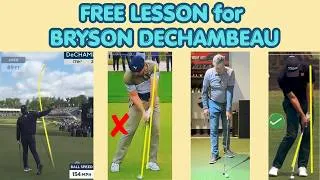 Thumbnail: Free Lesson for Bryson DeChambeau